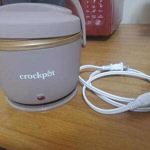 Crockpot Portable Food Warmer - Tan